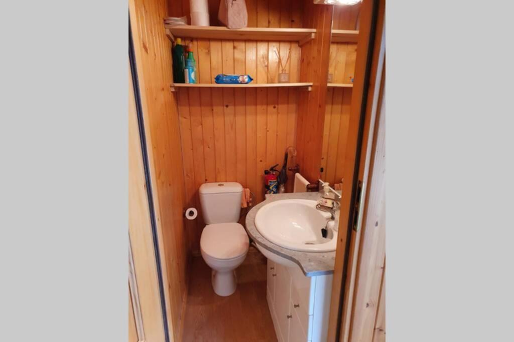 Cabana De Madera Especial Y Acogedora Cardenete Esterno foto