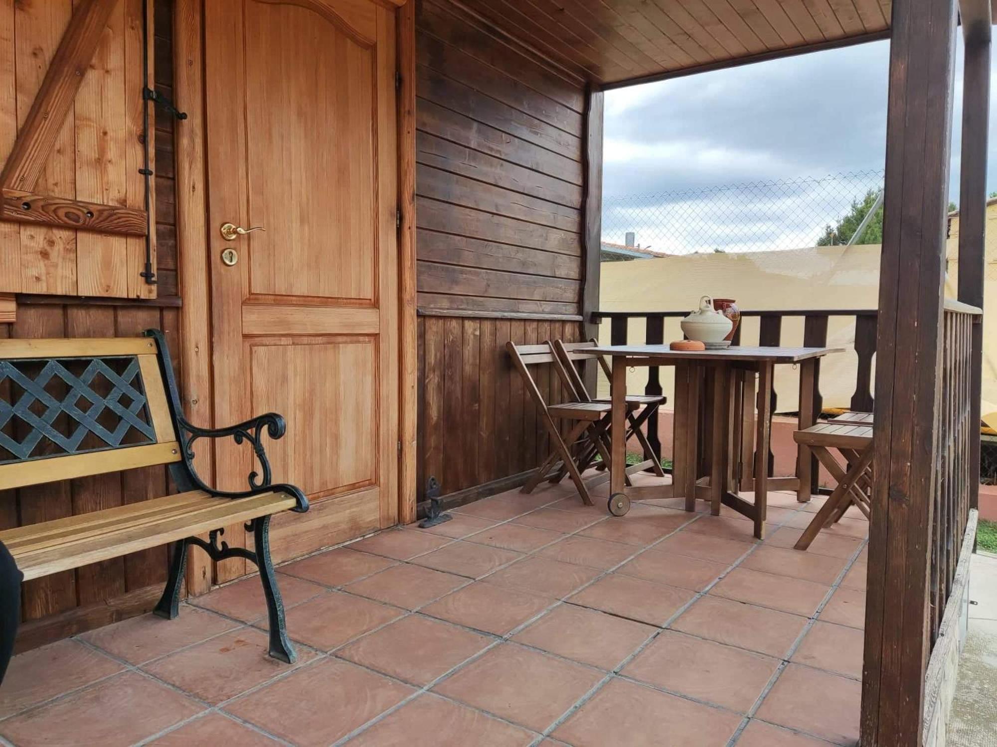 Cabana De Madera Especial Y Acogedora Cardenete Camera foto